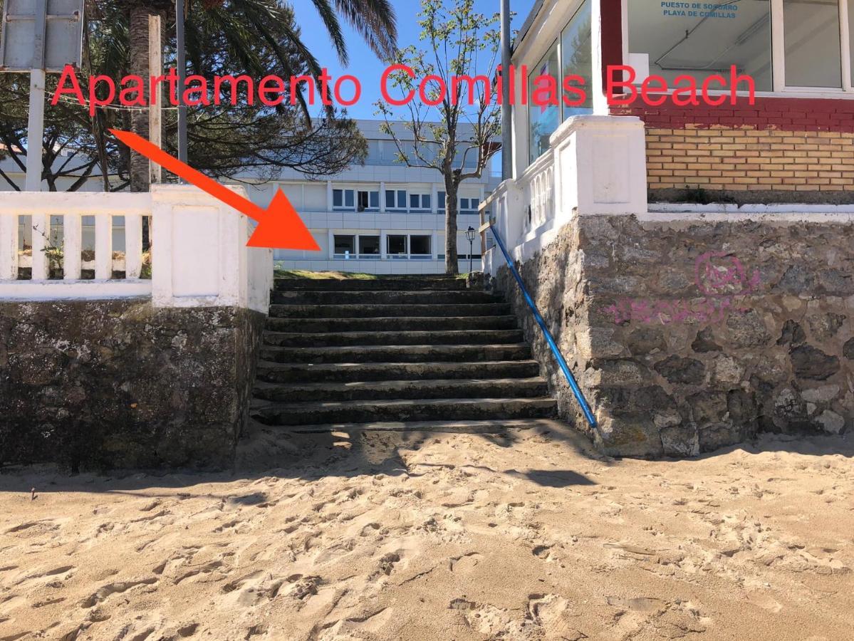Apartamento Comillas Beach Eksteriør bilde
